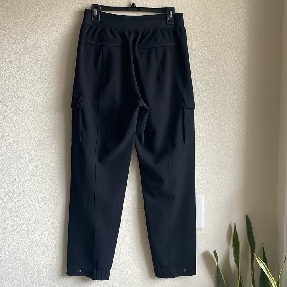Athleta ENDLESS HIGH RISE CARGO PANT Black 8 - Picture 4 of 7